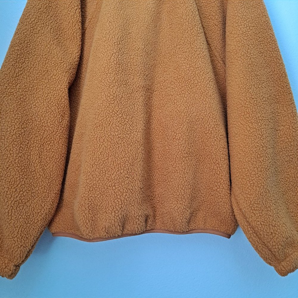 Free People Mustard Yellow Sherpa Jacket - Picture 10 of 15